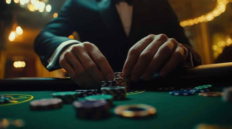 Auto Roulette betting layout with inside and outside bet zones highlighted